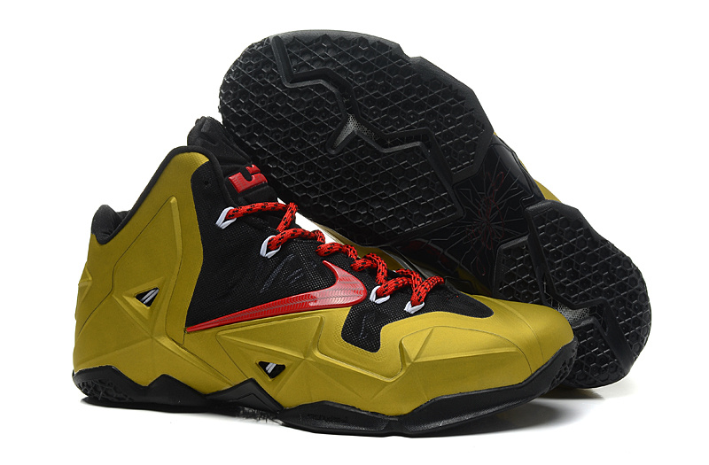 Buy Nike LeBron James 11 Mens Gold For Sale